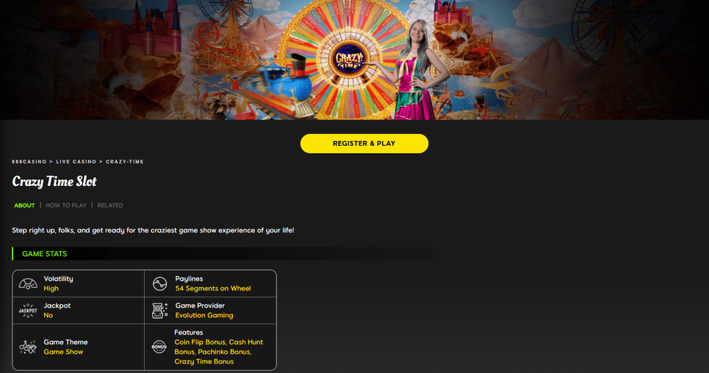 888casino crazy time