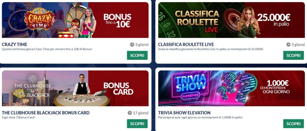 Bonus Crazy Time Eurobet