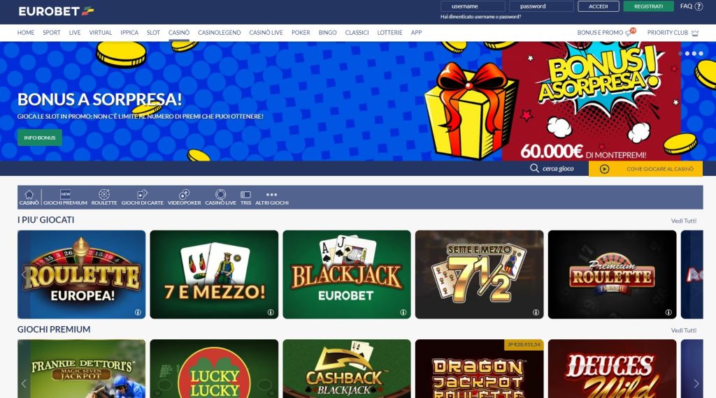 Eurobet Crazy Time Game