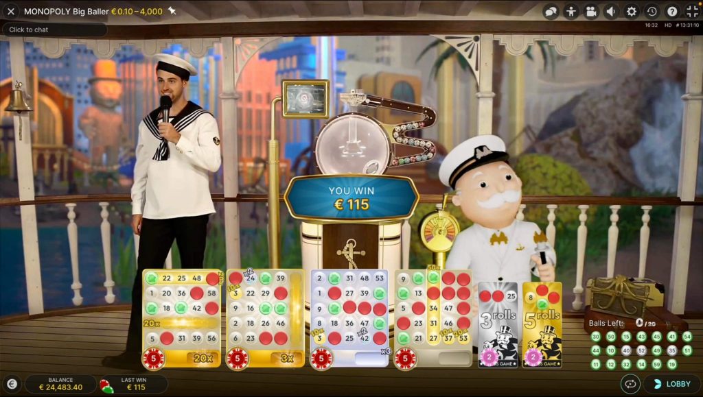 monopoly big baller ball draw
