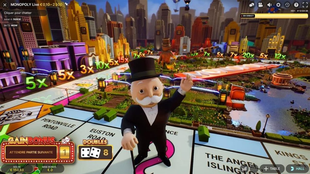 monopoly live casino game