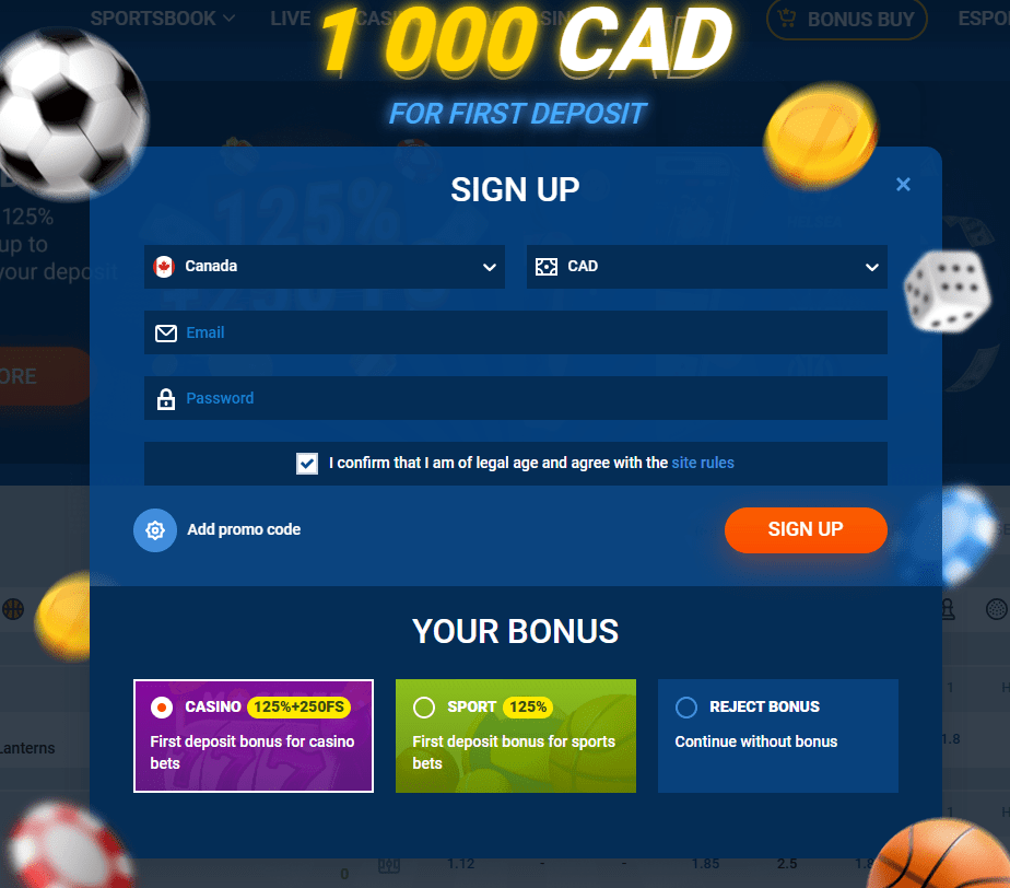 mostbet casino bonus