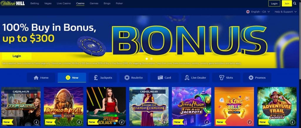 william hill casino