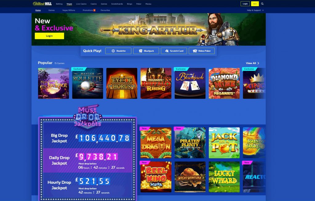 William Hill Casino Login