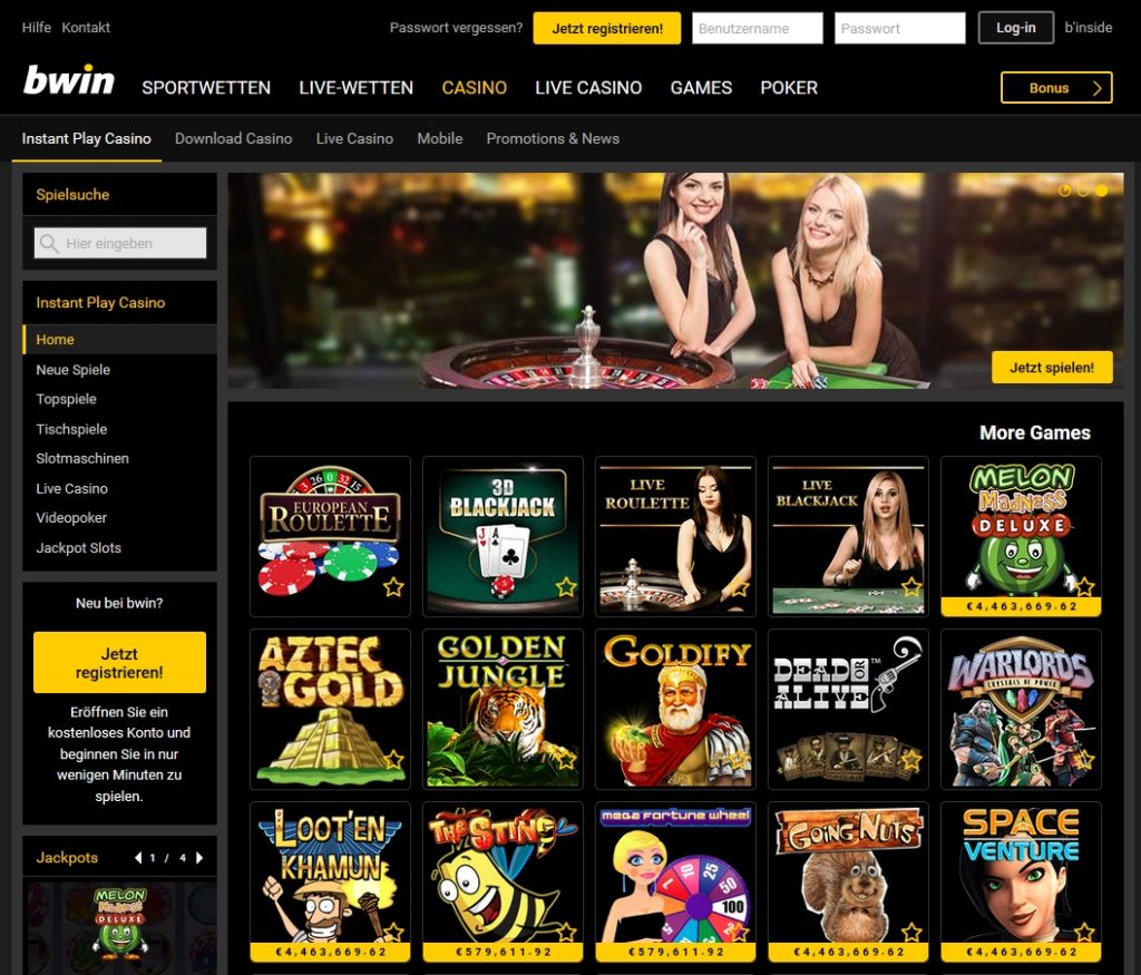 bwin slots